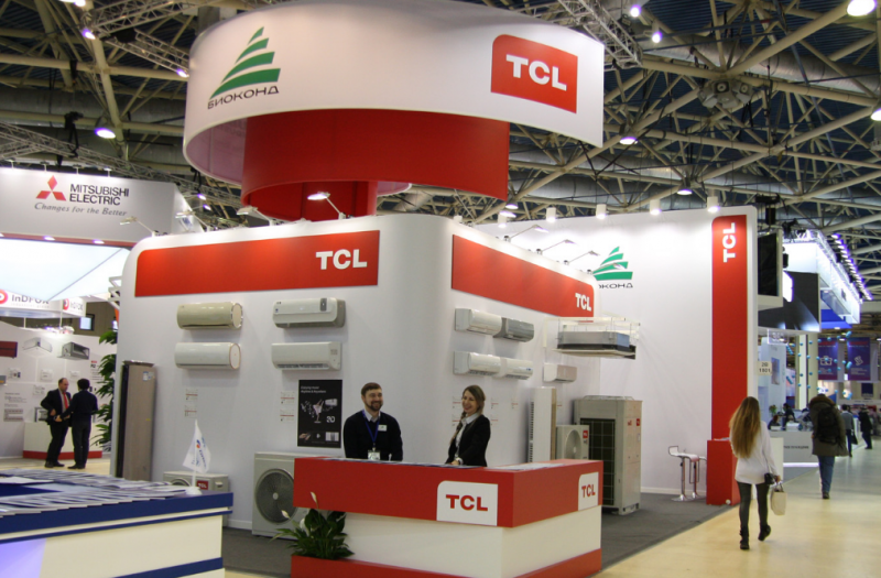  На выставке Мир Климата-2018 бренд TCL